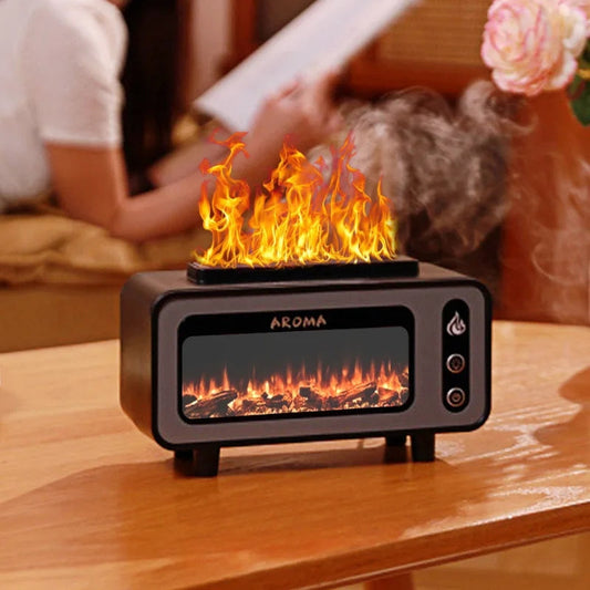 AROMA FIREPLACE AIR HUMIDIFIER